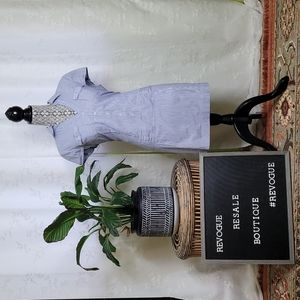 Express Blue Stripe Sundress